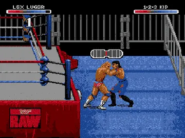 WWF Raw (World) screen shot game playing